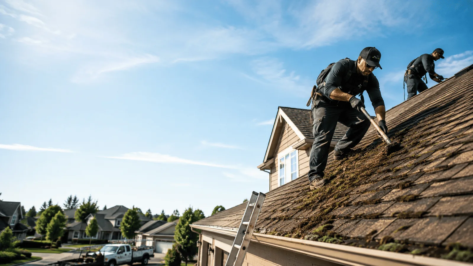 Roof Moss Removal in Pineville, AR near me